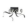 Zuma Line STELO 20031CL-BK lampa sufitowa 1x48W/LED 4000K IP20