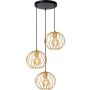 Lucide DANZA 21428/13/02 lampa wisząca 3x40w/e27   ip20