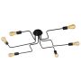 Lucide LESTER 21112/06/30 lampa sufitowa 6x40w/e27   ip20