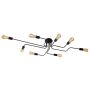 Lucide LESTER 21112/08/30 lampa sufitowa 8x40w/e27   ip20