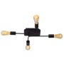 Lucide LESTER 21118/04/30 lampa sufitowa 4x60w/e27   ip20