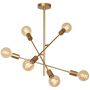 Lucide LESTER 21119/06/02 lampa sufitowa 6x40w/e27   ip20
