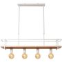 Lucide MILONGA 21432/04/31 lampa wisząca 4x40w/e27   ip20