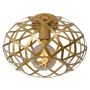 Lucide WOLFRAM 21117/30/02 lampa sufitowa 1x40w/e27   ip20