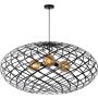 Lucide WOLFRAM 21417/99/30 lampa wisząca 3x60w/e27   ip20