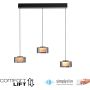 Paul Neuhaus RIKA 2113-18 lampa wisząca 3x20W/LED 2850lm 3000k ip20