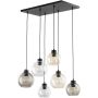 TK Lighting CUBUS 2164 lampa wisząca 6x60W/E27  