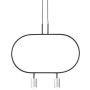 Altavola Design Luna LPL337-SL lampa wisząca 2x3W/LED 480lm 3000K IP20