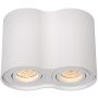 Lucide TUBE 22952/02/31 downlight natynkowy 2x50w/gu10   ip20