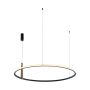 Zuma Line CLAUD 22808-WOOD lampa wisząca 1x42W/LED 3000K|4000K|6000K IP20