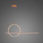 Altavola Design Linea No.2 LA087/PX100_40_4k_copper lampa wisząca 2x23W/LED 1560lm 4000K IP44