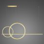 Altavola Design Linea No.4 LA087/P2X_60_40_150_4k_gold lampa wisząca 3x57W/LED 3420lm 3000K IP44