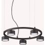 Ideal Lux MINOR 235516 lampa wisząca 5x9W/GX53   ip20