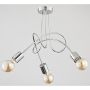 Alfa TANGO CHROME 24463 plafon sufitowy 3x60W/E27 