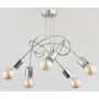 Alfa TANGO CHROME 24465 plafon sufitowy 5x60W/E27 
