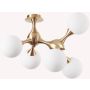 Ideal Lux NODI 241050 lampa sufitowa 5x28W/E14   ip20