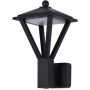 Italux Bons OWL-22474-BK kinkiet 1x12W+3W/LED 590lm 3000K IP54