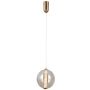 Italux Butero PND-34359-M-HBR-AMB lampa wisząca 1x9W/LED 825lm 3000K IP20