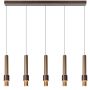 Lucide MARGARY 24402/30/96 lampa wisząca 5x4.3w/led 2300lm 2700k ip20
