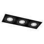 Antigo Komoro 3310 downlight wpuszczany 3x15W/Gu10 IP20