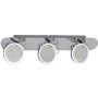 Italux Alessio HP-503AC-03-998B CH spot 3x5W/LED 400lm 3000K IP20