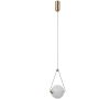Italux Rastia PND-34361-S-HBR-OPAL lampa wisząca 1x6W/LED 650lm 3000K IP20