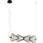 Italux Sanke PND-63849-4-BK lampa wisząca 1x15W/LED 600lm 3000K IP20