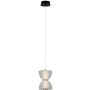 Italux Tica PND-83949-1-BK lampa wisząca 1x8W/LED 430lm 3000K IP20
