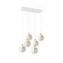TK Lighting CYKLOP WHITE 2746 lampa wisząca 6x60W/E27  