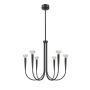 Zuma Line BOSTON P0603-06F-P7B1 lampa wisząca 6x60W/LED 3300lm 3000K IP20
