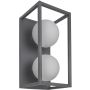 Italux Daisy MB-BR4367-W2 GR kinkiet 2x4W/G9   IP20