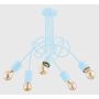 Alfa TANGO 28485 lampa sufitowa 5x60W/E27  
