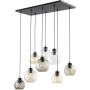 TK Lighting CUBUS 2834 lampa wisząca 8x15W/E27 LED