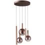 Italux Camino PND-24038-5A-COPP lampa wisząca 5x30W/LED 2136lm 3000K IP20