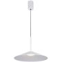 Italux Sardena PND-01510-S-WH lampa wisząca 1x9W/LED 900lm 3000K/4000K/6000K IP20