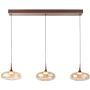 Italux Tenele PND-24028-3B-COPP lampa wisząca 3x21W/LED 1300lm 3000K IP20