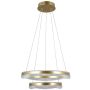 Italux Morte PND-34535-2L-GD lampa wisząca 2x70W/LED 6200lm 3000K/4000K/6000K IP20