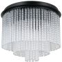 Italux Naute PLF-40931-7A-BK lampa sufitowa 7x40W/E14   IP20