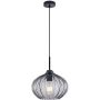 Italux Pansol PND-2940-1S-BK-SG2 lampa wisząca 1x40W/E27   IP20
