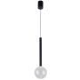 Italux Alinos PND-24019-1A-BK lampa wisząca 1x6W/LED 200lm 3000K IP20