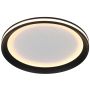 Italux Artizo PLF-02326-S-BK plafon sufitowy 1x18W/LED 2200lm 3000K/4000K/6000K IP20