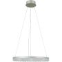 Italux Barlo PND-34526-M-SILV lampa wisząca 1x22W/LED  3000K/4000K/6000K IP20