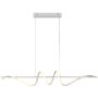 Italux Bastelo PND-24154-WH lampa wisząca 1x40W/LED 3400lm 3000K/4000K/6000K IP20