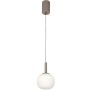 Italux Montes PND-02217-1-BRO lampa wisząca 1x6W/LED 650lm 3000K/4000K/6000K IP20