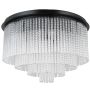 Italux Naute PLF-40931-9A-BK lampa sufitowa 9x40W/E14   IP20