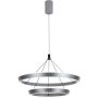 Italux Ottana PND-64739A-GR lampa wisząca 1x60W/LED 7900lm 3000K/4000K/6000K IP20