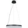 Italux Pantal PND-34533-M-BK lampa wisząca 1x22W/LED 1700lm 3000K/4000K/6000K IP20
