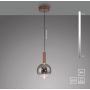 Paul Neuhaus BOWL 2284-23 lampa wisząca 1x7,4W/LED 300lm 2700k ip20