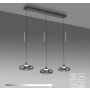 Paul Neuhaus POSH 15693-15 lampa wisząca 3x6,3W/LED 1000lm 3000k ip20