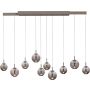 Paul Neuhaus PURE E-INFINITY 2221-97 lampa wisząca 10x7W/LED 1100lm 2200-5000k ip20